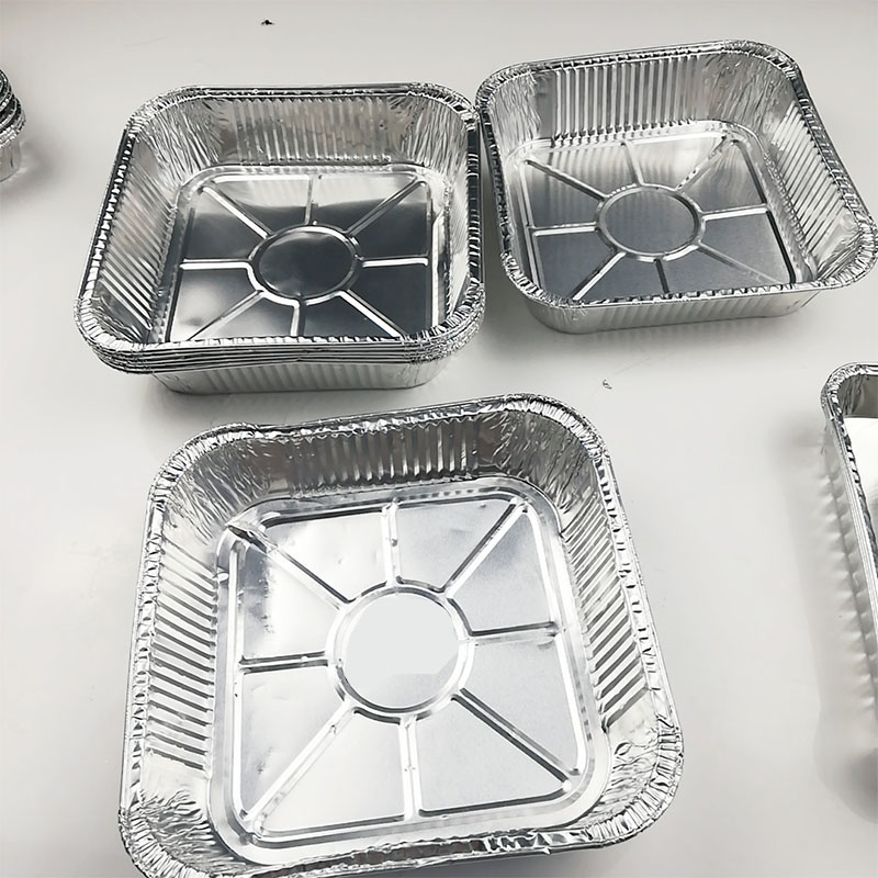 Rectangular Container for aluminum foil