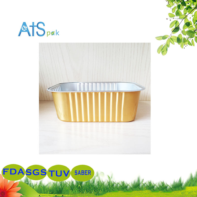 Aluminum foil container