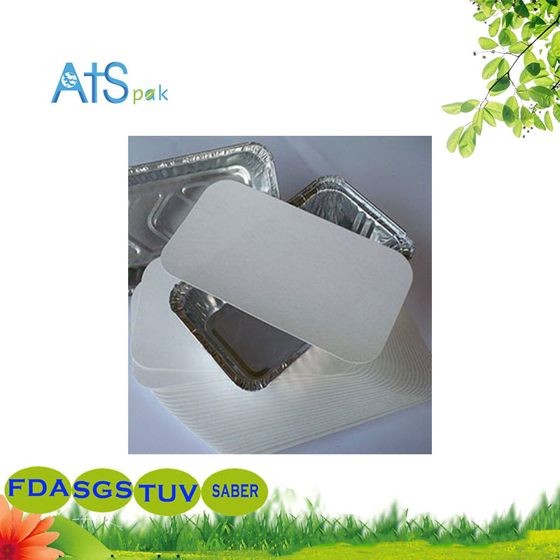 Aluminum foil paper lid
